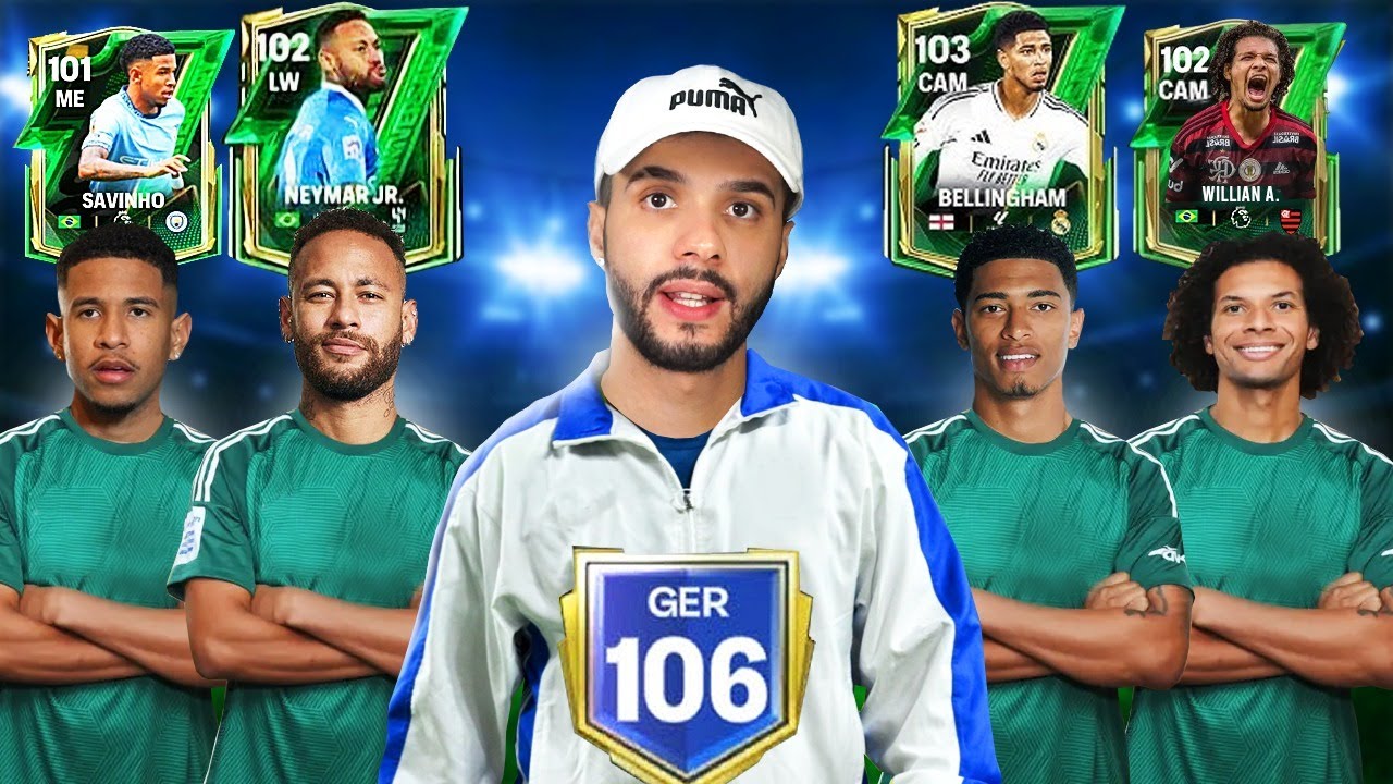 MONTEI O MELHOR TIME DO FC MOBILE E FUI RUMO A DIVISÃO LENDÁRIA!