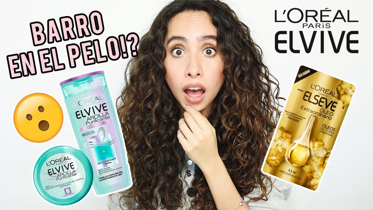 PROBANDO ELVIVE ARCILLA PURIFICANTE Y RESEÑA DEL ACEITE OLEO EXTRAORDINARIO