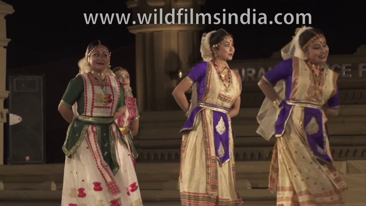 Sattriya Assamese womens' dance Bhakti Bhawna at Khajuraho dance festival 2020