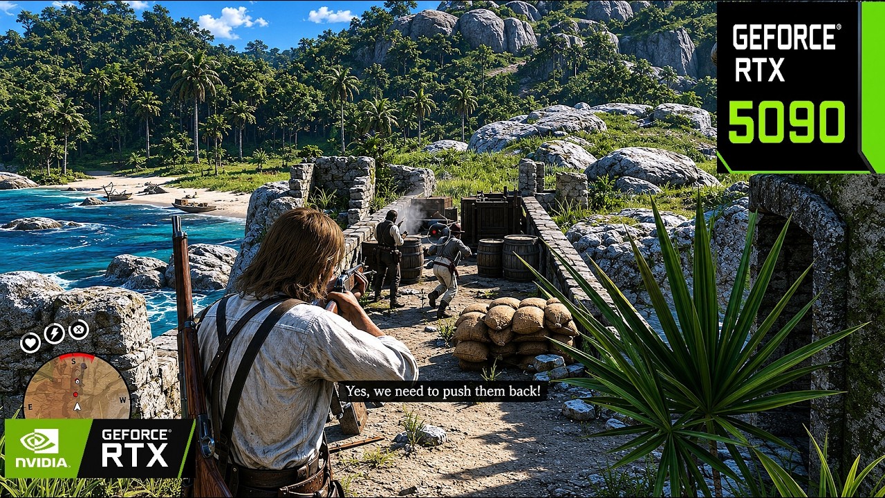 RDR2 Guarma Chapter 5 🔥 4K Ultra Gameplay | RTX 5090 Max Settings