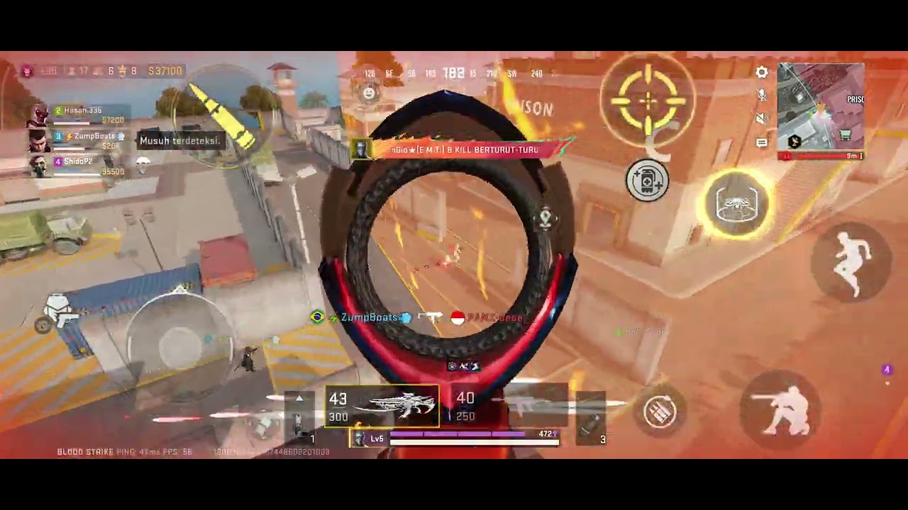 Random Gameplay 1 - Blood Strike mobile Indonesia 