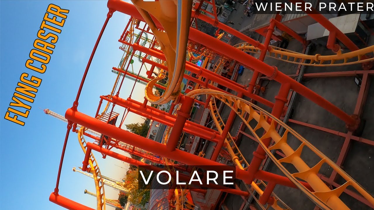 Volare | Wiener Prater / Vienna Prater | OnRide POV - Zamperla Flying Coaster