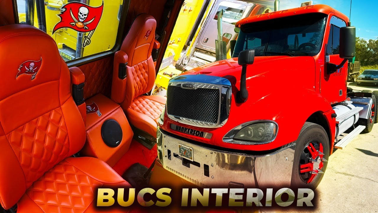 Buccaneer’s THEMED Custom Freightliner Interior! 🤯 & 1999 Peterbilt 379 UNIQUE UPGRADE!