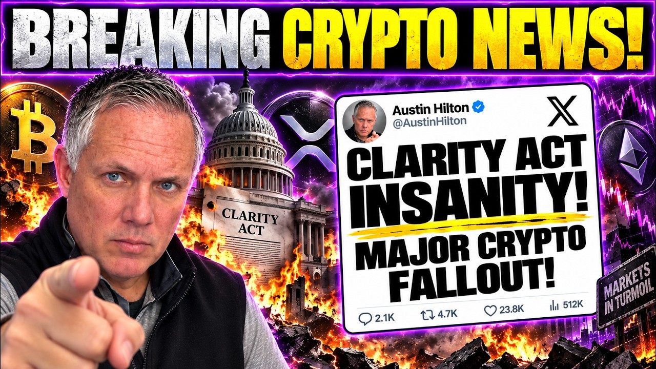 Безумие CLARITY ACT! Сенсационные новости о криптовалютах!
