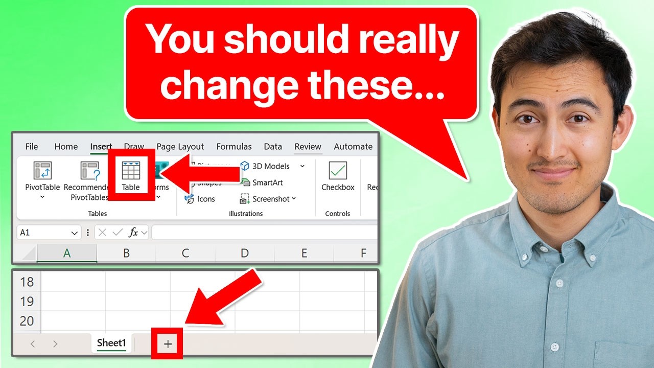Change These 10 Settings Before You Use Excel Again