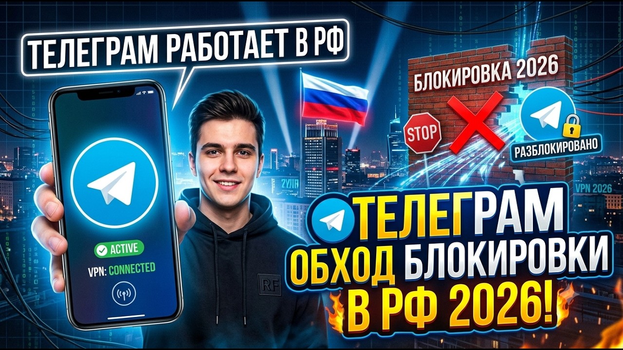 BYPASS TELEGRAM BLOCKS IN RUSSIA! ⚡️ What to do if Telegram won't load on PC? Telegram fix 2026