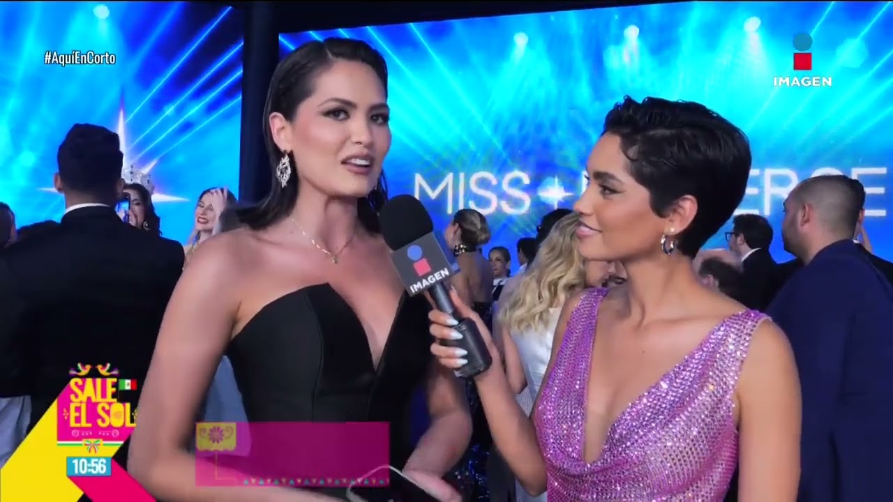 Andrea Bazarte PRESENTE en la FINAL de Miss Universo M&eacute;xico 2024 | Sale el Sol