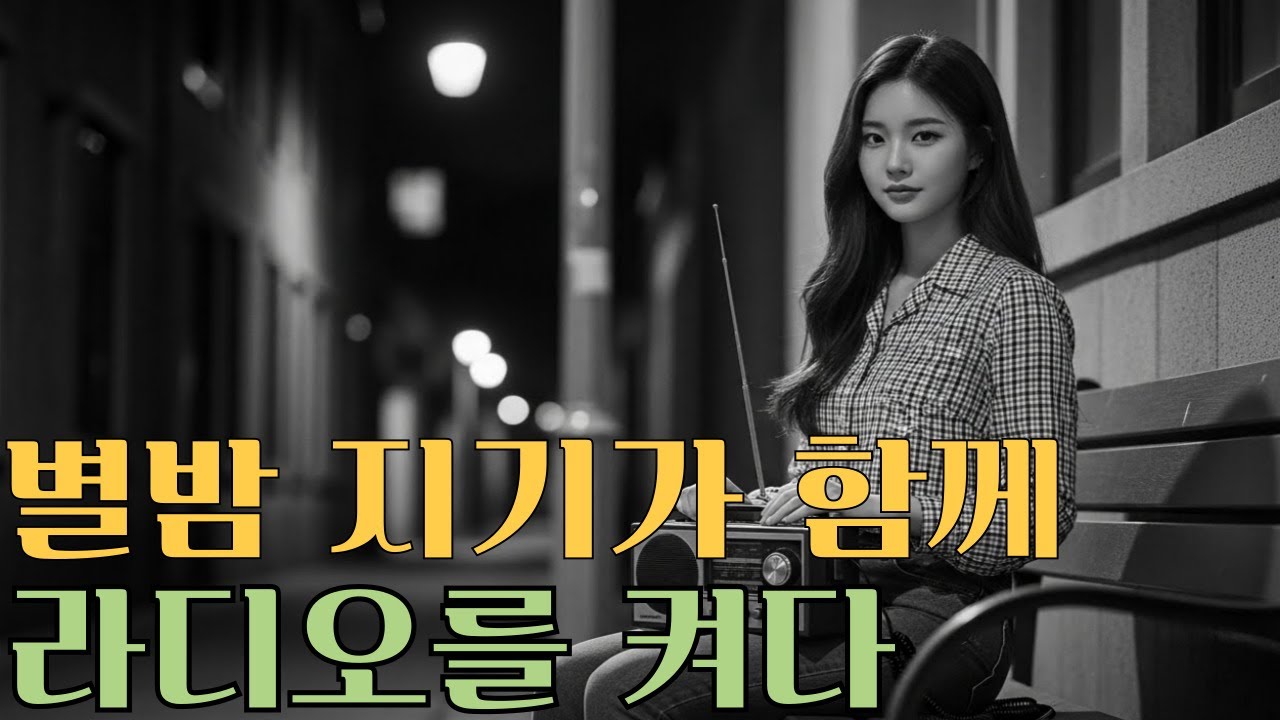 별밤지기와 함께하는 흑백 라디오의 밤! 새벽 감성 발라드 1시간 연속듣기