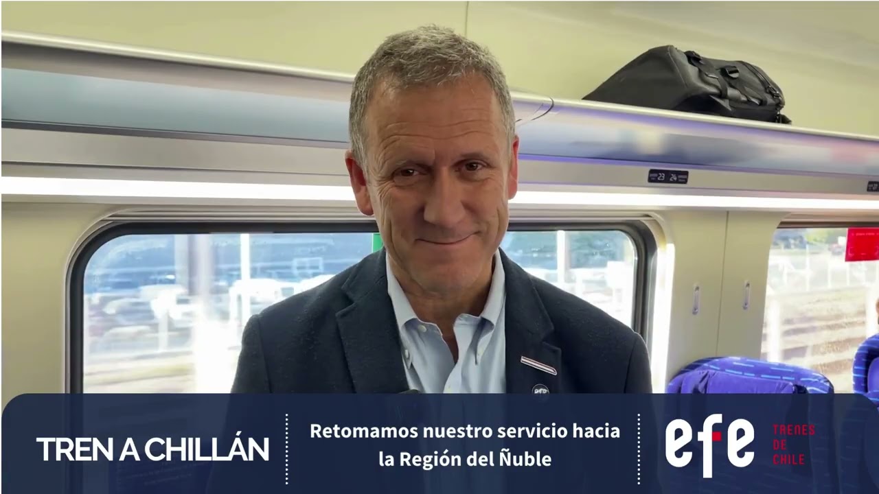 Regresó el tren a Chillán