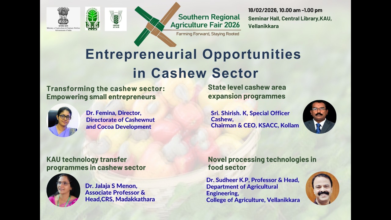 Southern Regional Agriculture Fair 2026- Technical Seminar