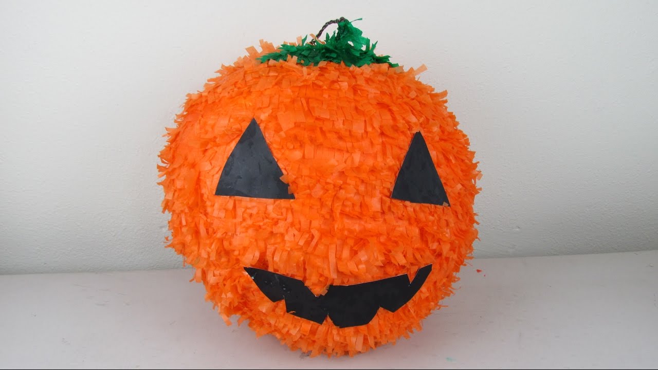 piñata calabaza decoraciondianis