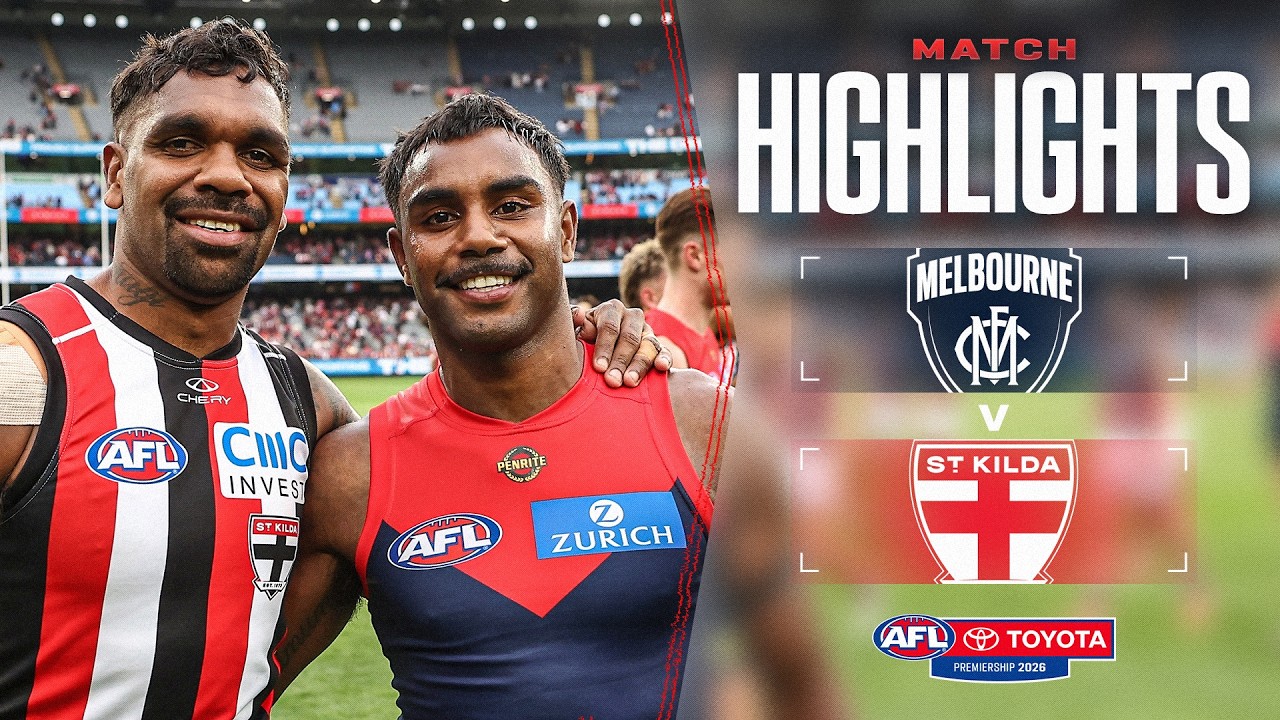 Melbourne v St Kilda Highlights | Round 1, 2026 | AFL