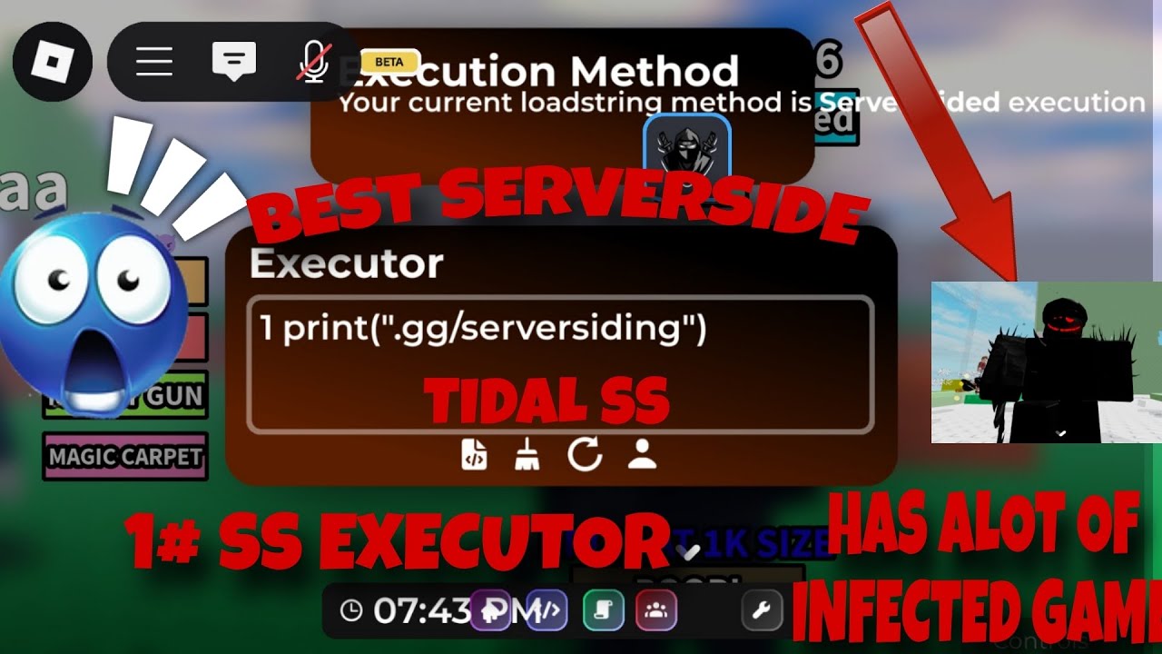 Roblox Exploiting - Best Serverside Executor Showcase