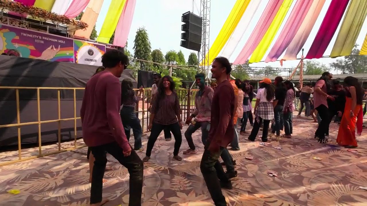 VIBGYOR Rangotsav 2.0 – Twin Cities’ Biggest Holi Celebration 🌈 Part -1