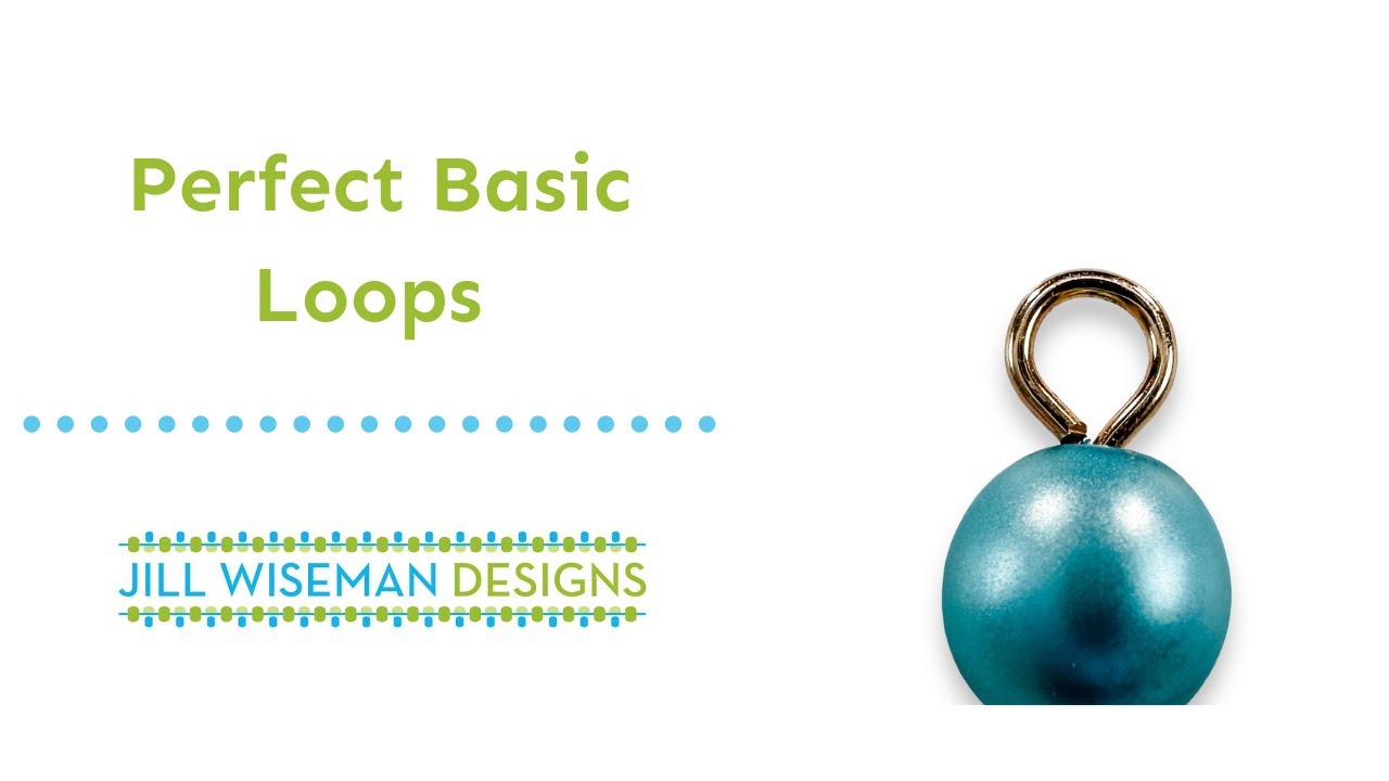 How to Make a Perfect Basic Loop on Top of a Bead