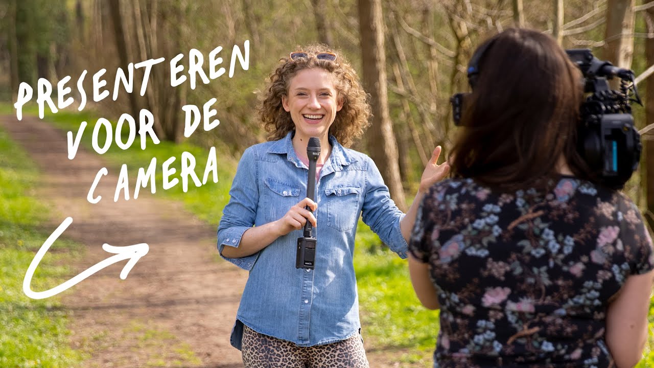 Voor het eerst PRESENTEREN voor de camera | 5 tips
