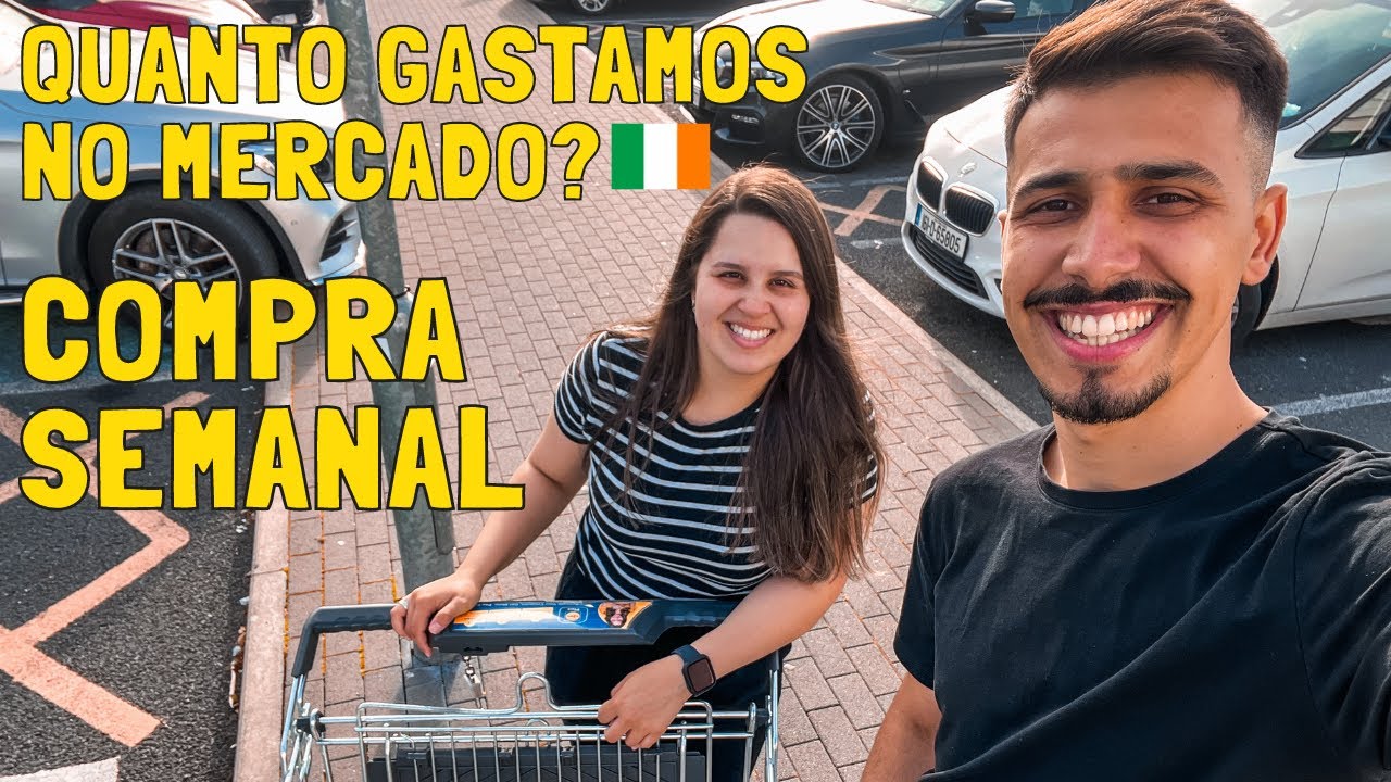 COMPRAS DA SEMANA NA IRLANDA - MERCADO 🇮🇪 | ATUALIZADO 2023 | TENHO QUE VIAJAR