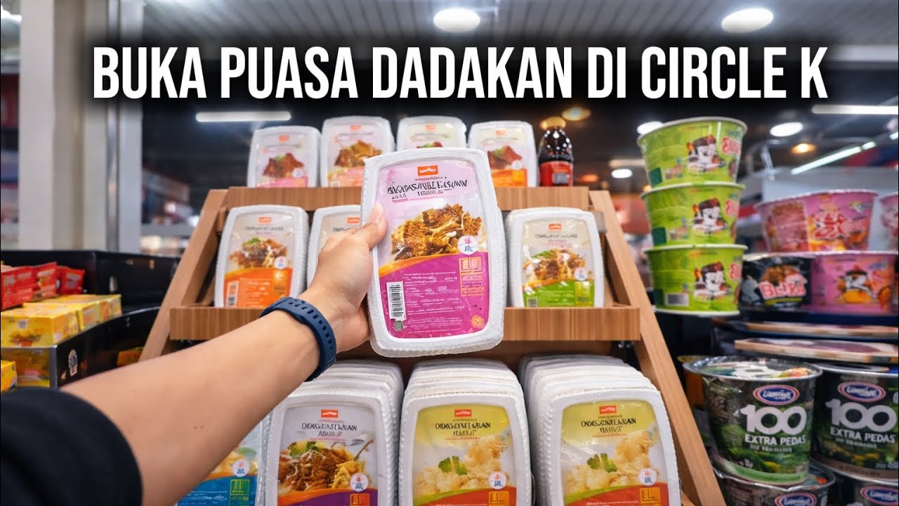 AMBIENCE MAKAN DI CIRCLE K | BUKA PUASA SIMPEL DENGAN MENU SAPI LADA HITAM