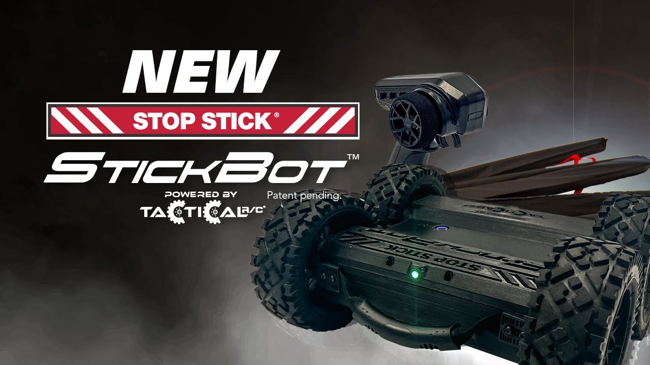 Stop Stick® StickBot™ Remote Pursuit Intervention Teaser.