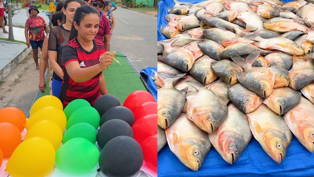 DESAFIO DA SEMANA SANTA: Estoure o Balão e GANHE PEIXE!