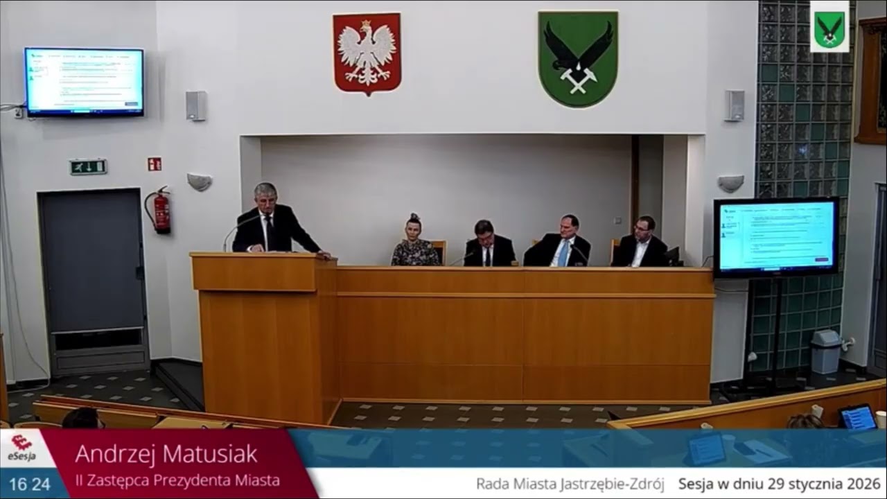 I sesja Rady Miasta Wiceprezydent A. Matusiak przedszkole nr 5