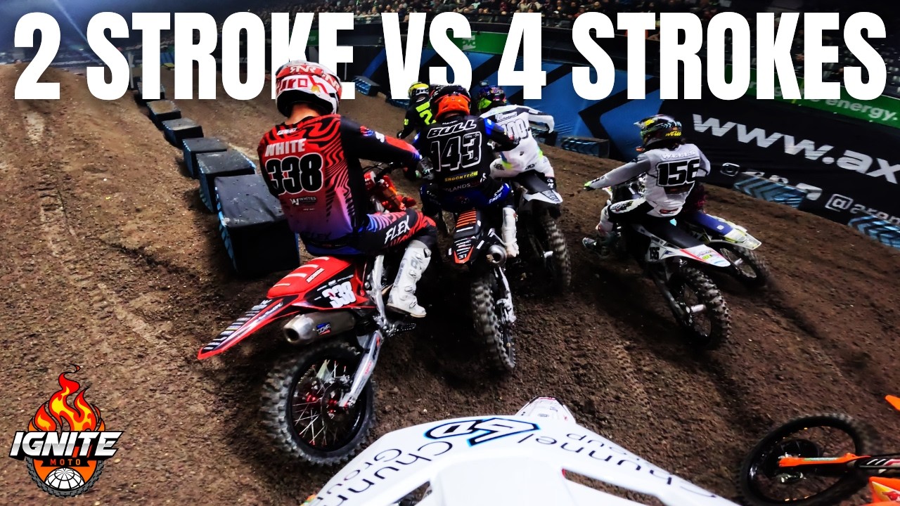 GoPro: 2 Stroke vs 4 Stokes in Arenacross