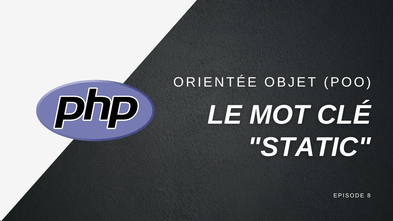📚 POO avec PHP 8.1 - Le mot clé 
