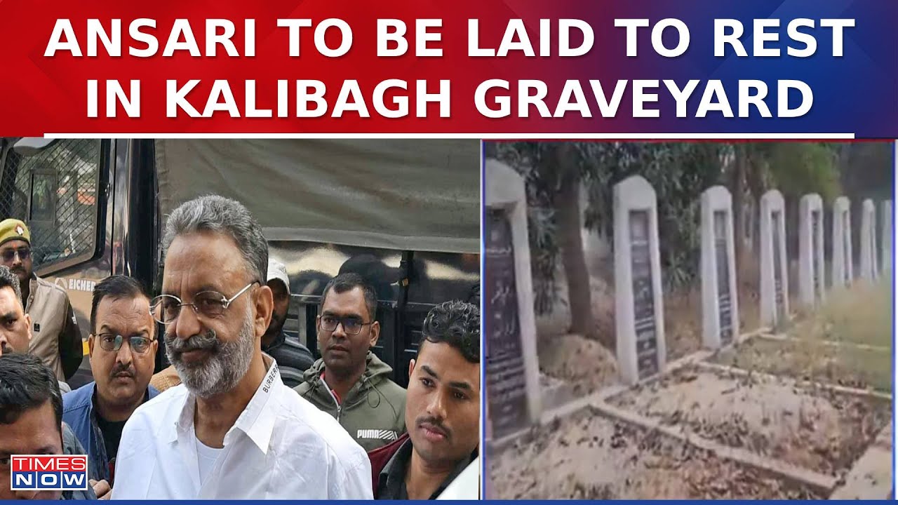 Mukhtar Ansari Last Rites: Funeral Arrangements Underway In UP; Residents Arrive For Burial