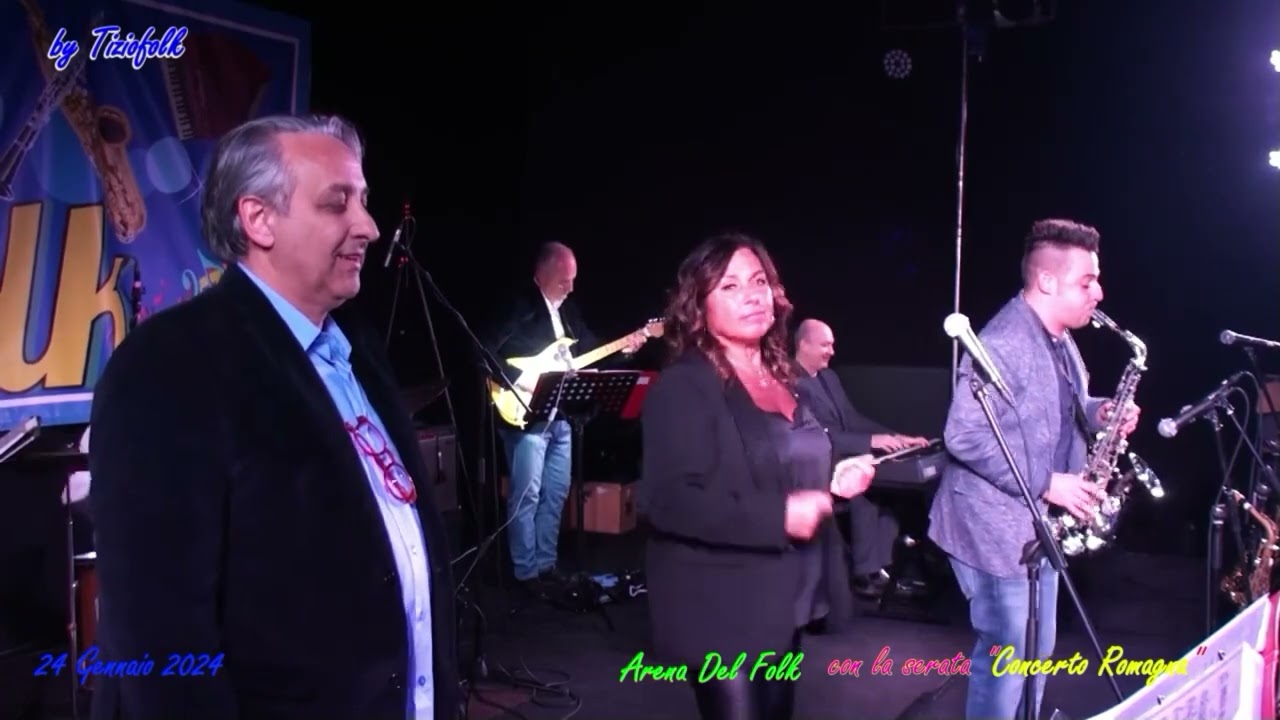 IL RE DEL SAX valzer di Secondo Casadei eseguito da JASTIN VISANI eseguito all'ARENA DEL FOLK 2024 d