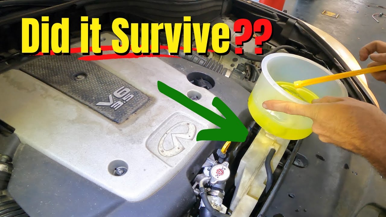 Blown Up or NOT??? Infiniti EX35 3.5 Overheating!