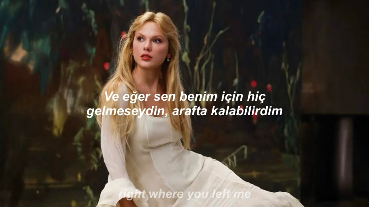 Taylor Swift - The Fate of Ophelia (Alone In My Tower Acoustic Version) // Türkçe Çeviri