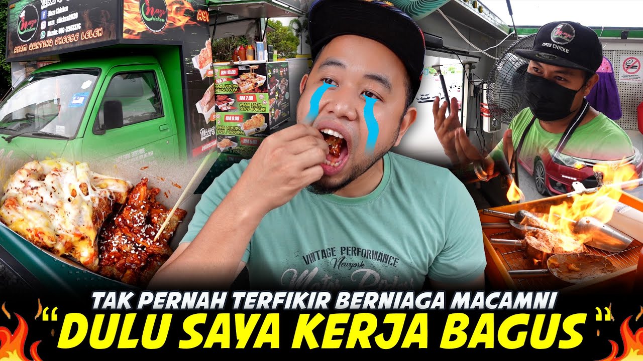 INGATKAN FOODTRUCK BIASA..RUPANYA PADU..Layan Port Ayam Gunting Terbaek Di Alor Setar NAZ'S CHICKEN