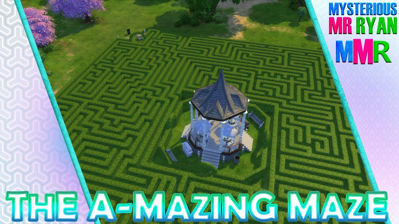 Mysterious Mr Ryan - The Sims 4 - The A-Mazing Maze