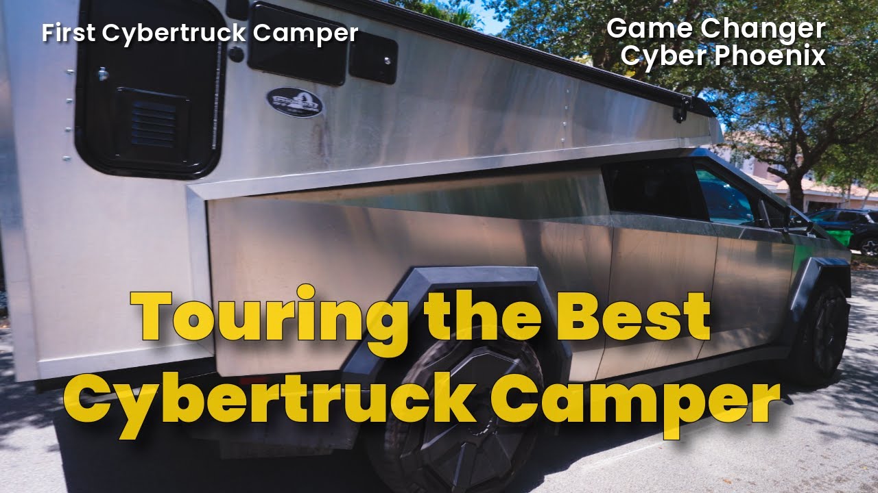 Cyber Phoenix Camper Tour. Cybertruck Camper.