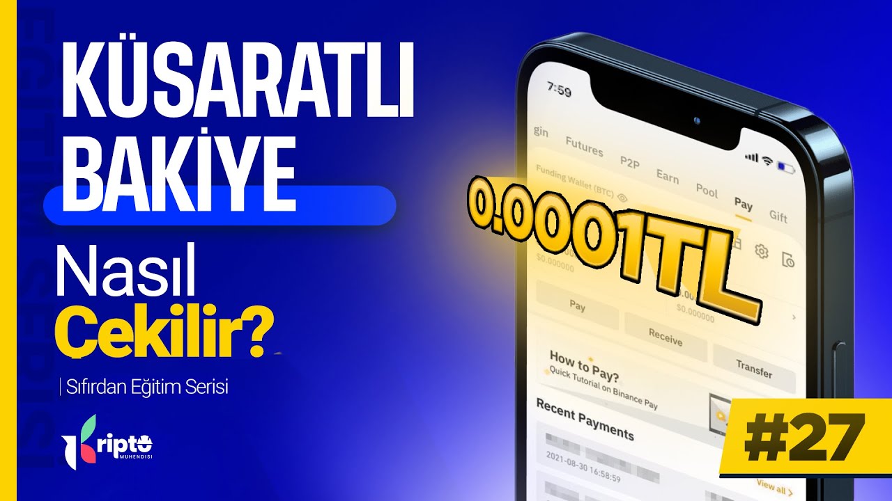 Binance'de Kalan K&uuml;s&uuml;ratları &Ccedil;ekmek | BNB Komisyon İndirimi | Sıfırdan Eğitim Serisi #27