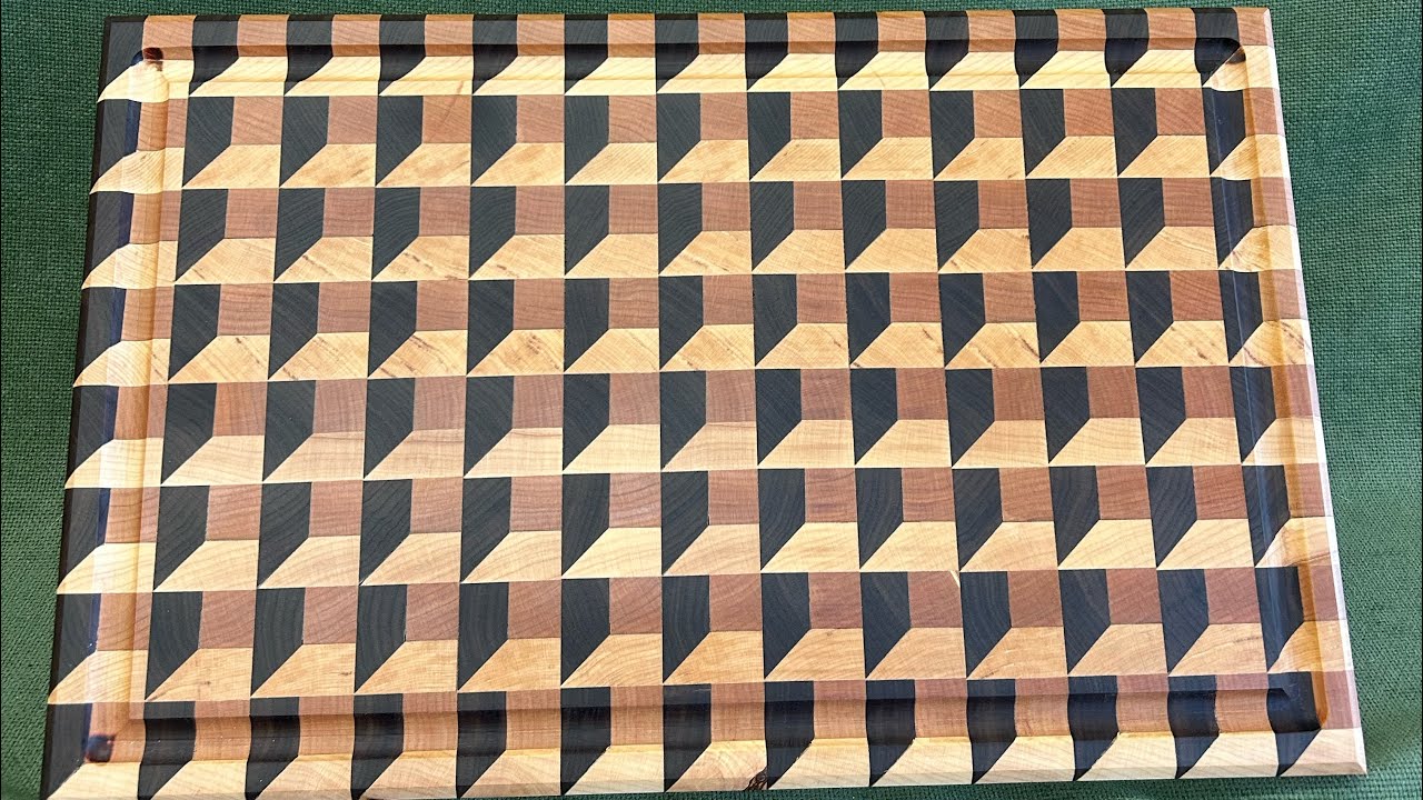 How to make a 3D cutting board!