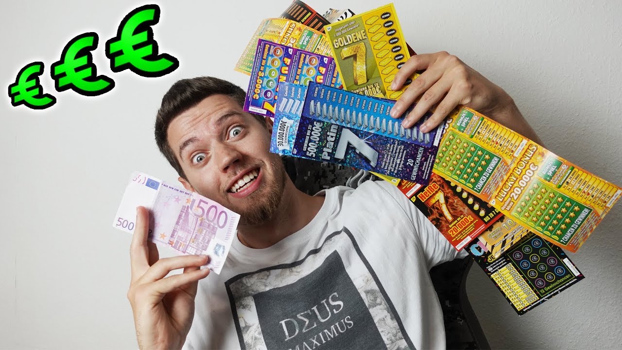 Ich habe GEWONNEN! Sehr seltener GEWINN! - Rubbellos Experiment Teil 3