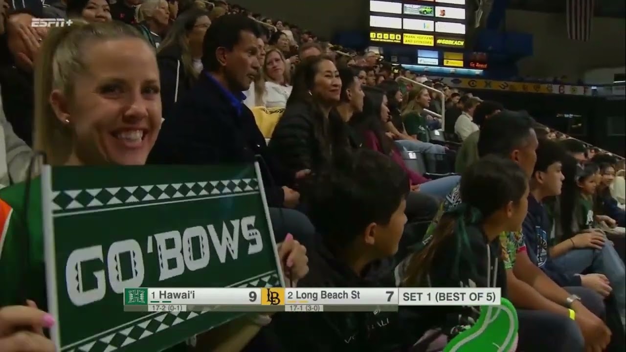 Hawaii Men's Volleyball, UH Rainbow Warriors vs LBSU 3/16/24