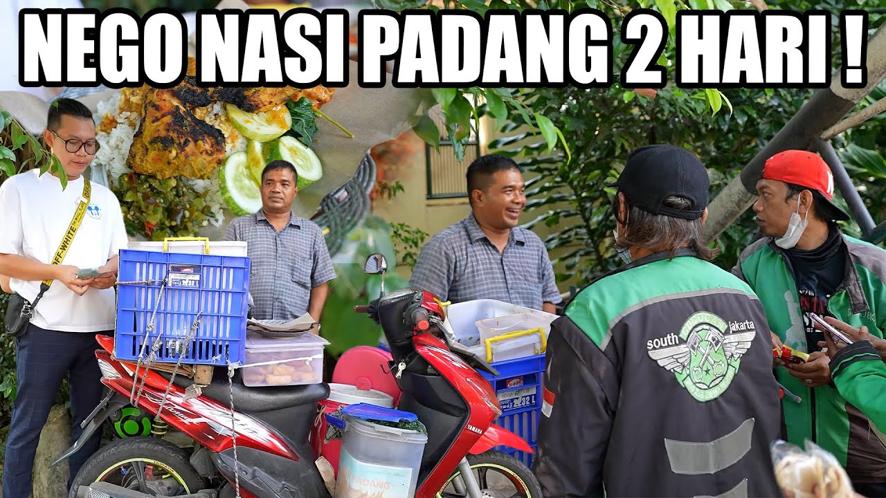 NASI PADANG PAKE MOTOR, PEDAGANG INI BANYAK DIBOHONGI OLEH PEMBELI FIKTIF !