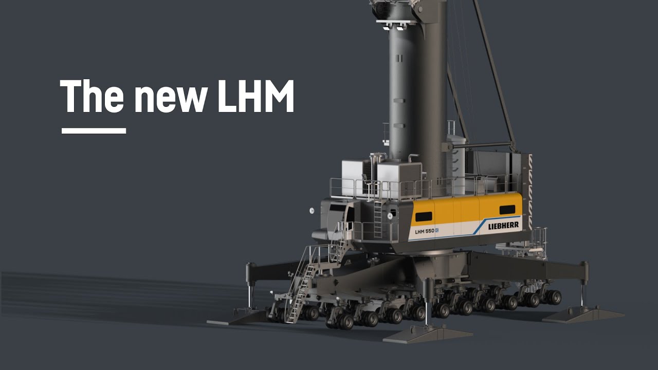 Liebherr - The new Liebherr mobile harbour crane