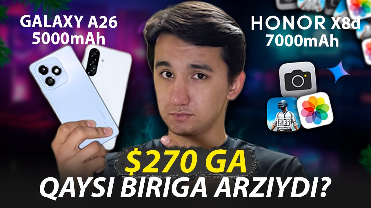 HONOR X8d OʻZ NARXIGA ARZIYDIMI?