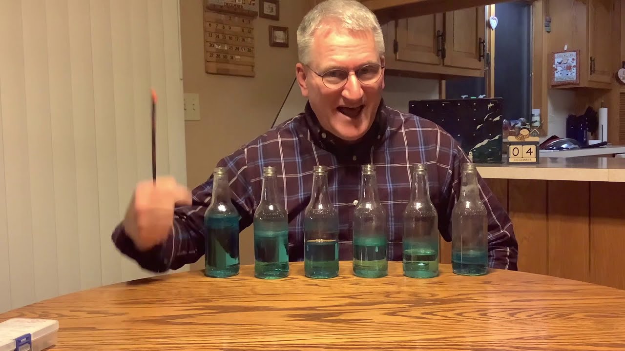 Making (Christmas) Music with Bottles