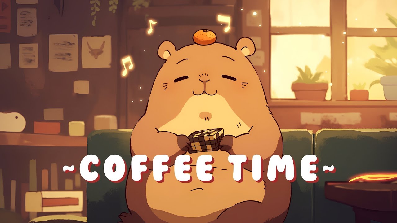 Capybara Music Channel - Cozy Lofi Hip Hop Mix ~ Chill Session ~ 🦫 🌿 ☕