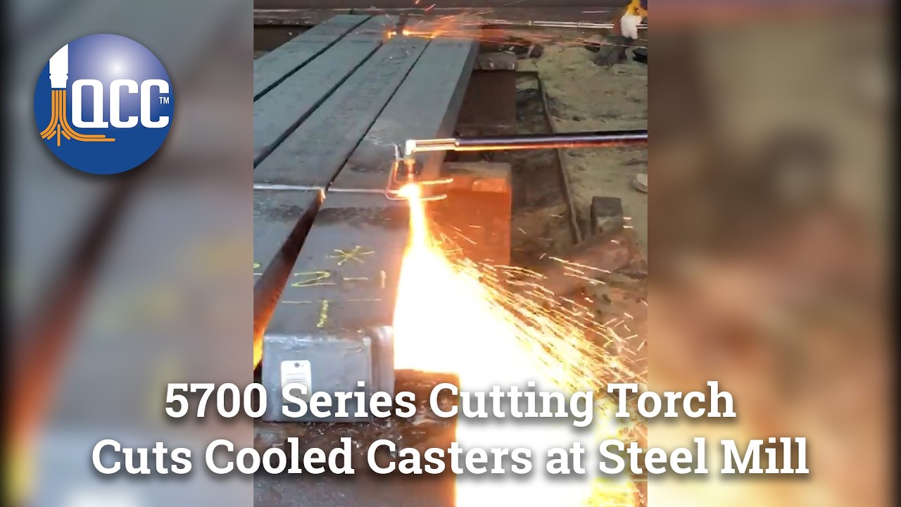 5700 Series Hybrid Oxy-Fuel Torch | Heavy-Duty Steel Mill Caster Cutting