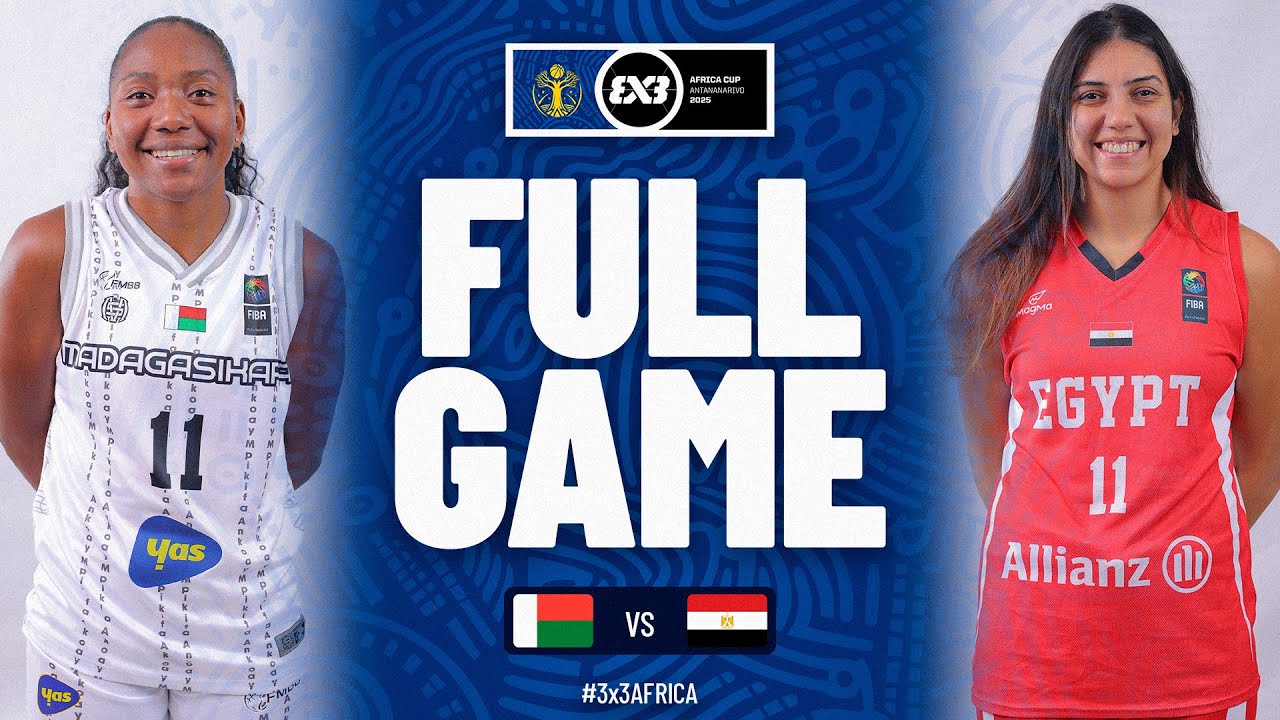 Madagascar 🇲🇬 vs Egypt 🇪🇬 | Women | Full Pool Game | FIBA 3x3 Africa Cup 2025