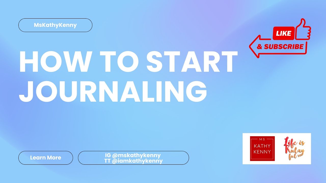How to Start Journaling 
