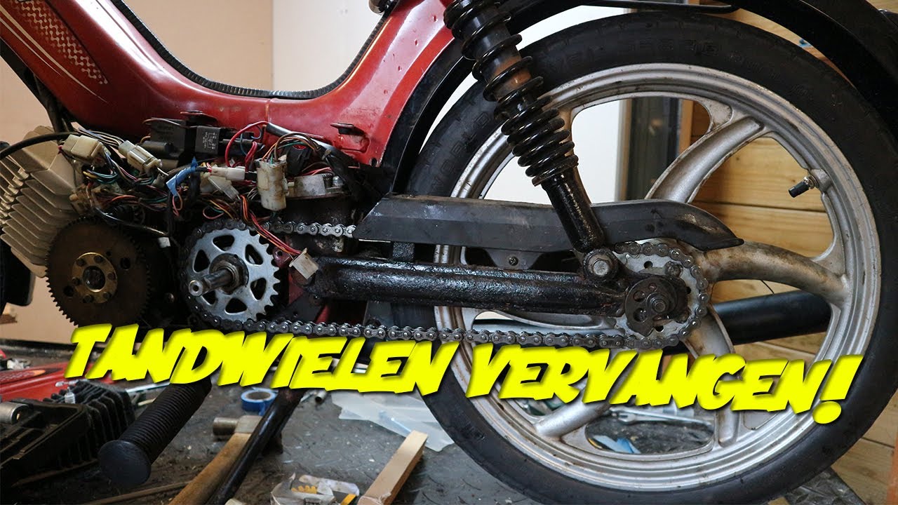 TOMOS OPVOER PROJECT #3 65CC EERSTE TESTRIT!!