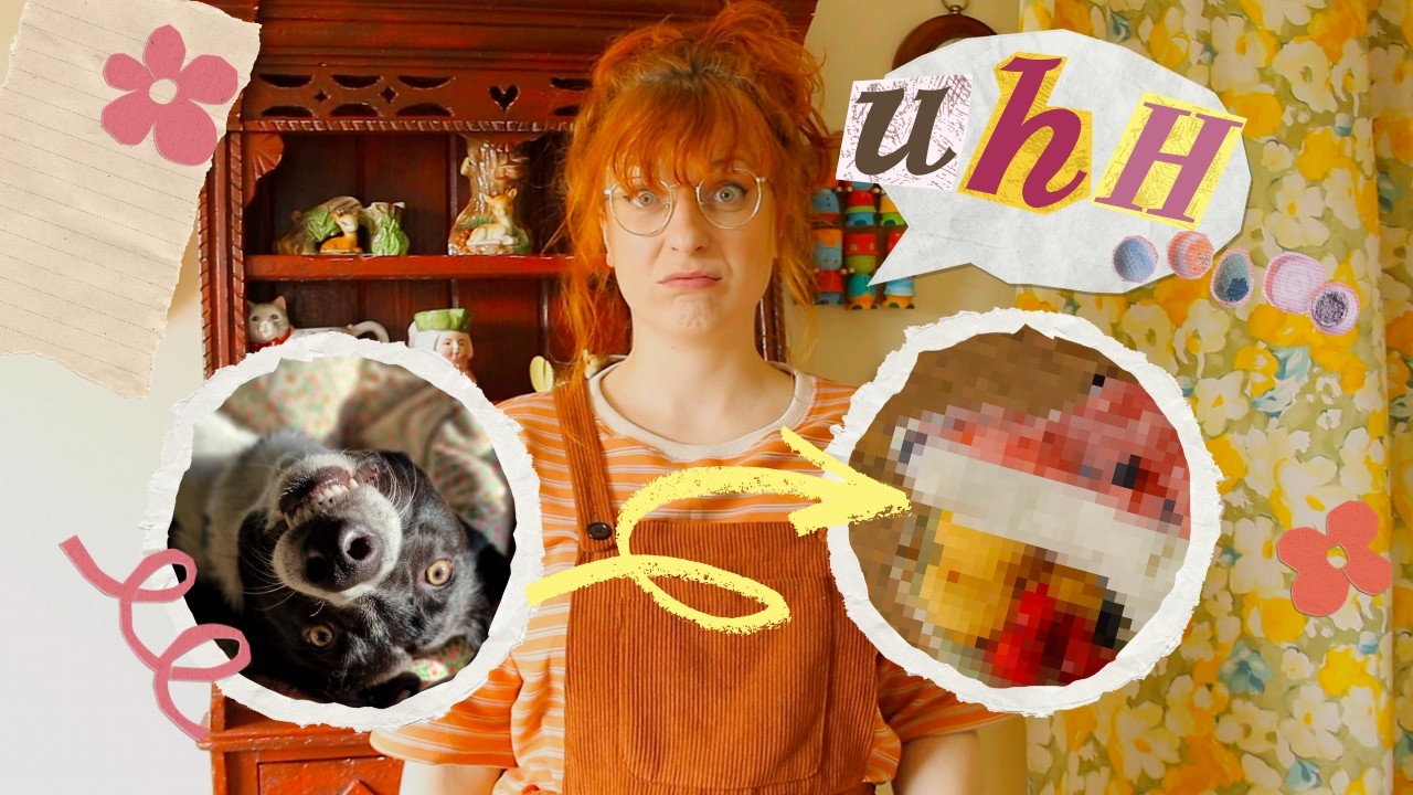 IHNIWID: How I Made a Mould of My Dog's Face and Baked It (CC) || Ep.8