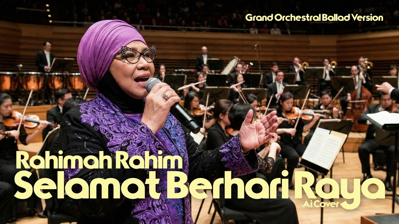Rahimah Rahim - Selamat Berhari Raya (AI Cover) - Grand Orchestral Ballad Version