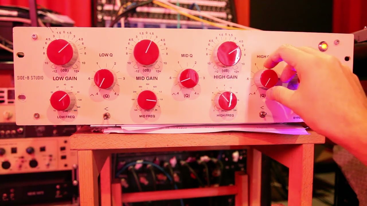 SONTEC STEREO EQUALIZER demo on FULL MIX by Side-b Studio
